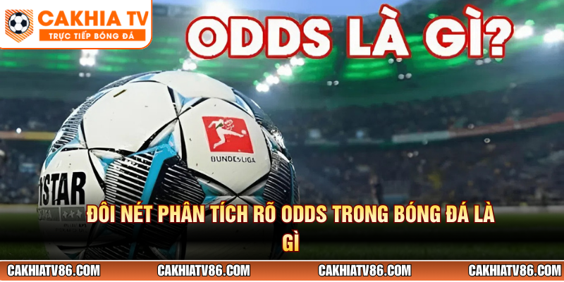 Đôi nét phân tích rõ odds trong bóng đá là gì