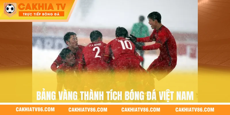 Bảng vàng thành tích bóng đá Việt Nam