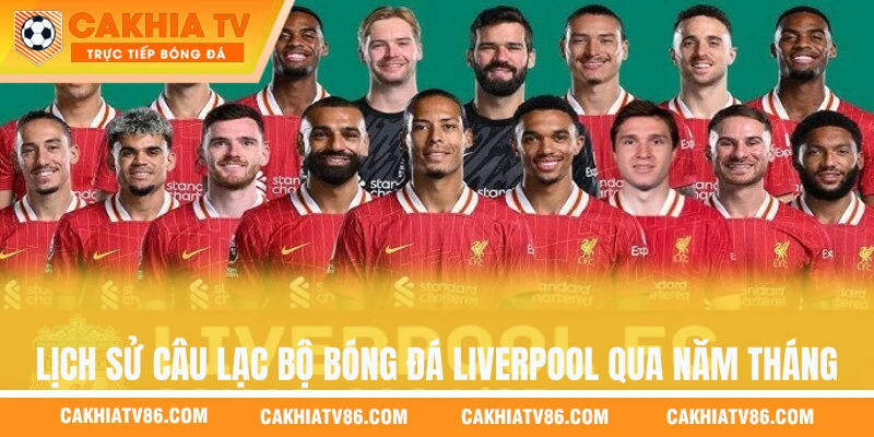 Lịch sử câu lạc bộ bóng đá Liverpool qua năm tháng