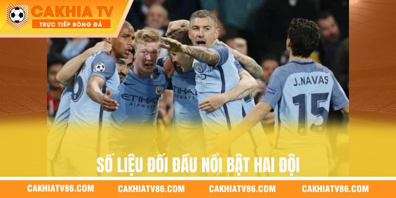 Số liệu đối đầu nổi bật hai đội